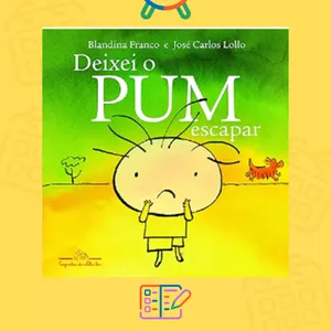 Imagem de capa para o Ebook Interpretação de livro - Deixei o pum escapar