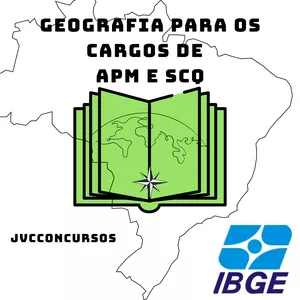 Imagem de capa para o Ebook Conhecimentos Geográficos IBGE - Agente de Pesquisa e Mapeamento e Supervisor de Coleta e Qualidade