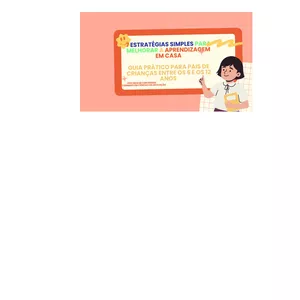 Imagem de capa para o Ebook 7 Estratégias Simples para Melhorar a Aprendizagem em Casa