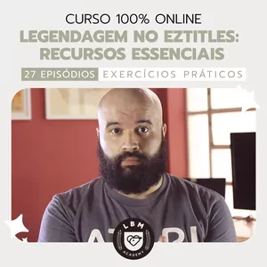 Imagem do curso Legendagem no EZTitles: Recursos Essenciais