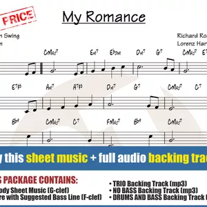 Cover image for Online course My Romance (Sheet Music + Backing Tracks)