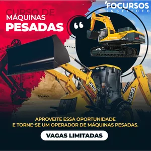 Imagem do curso Combo Curso De Máquinas Pesadas 