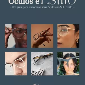 Imagem de capa para o Ebook Óculos e Estilo