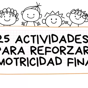 Imagen de portada para Ebook 25 Actividades para reforzar motricidad fina