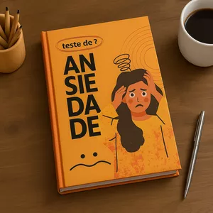 Imagem de capa para o Ebook TESTE DE ANSIEDADE 