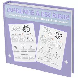 Imagen de portada para Curso online 🌈 Abecedario Divertido para Peques Creativos ✏️🎉