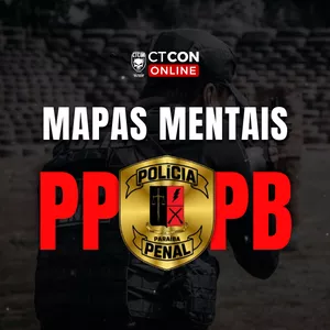Imagem de capa para o Ebook MAPAS MENTAIS - POLÍCIA PENAL DA PARAÍBA