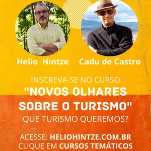Imagem de capa para o Curso online Novos olhares sobre o turismo - 1o encontro