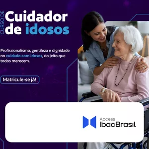 Imagem de capa para o Curso online Curso de Formação de Cuidador de Idosos