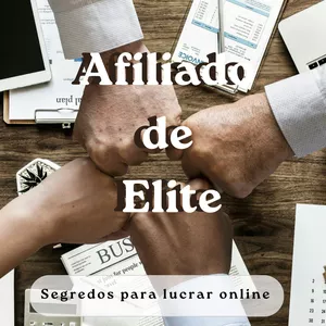 Imagem de capa para o Ebook Afiliado de Elite o segredo para lucrar online