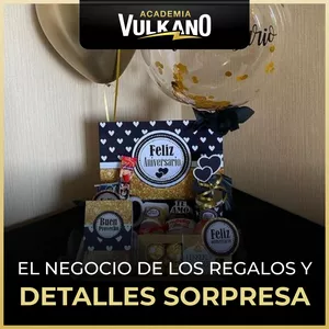 Imagen de portada para Curso online EL NEGOCIO DE LOS REGALOS Y DETALLES SORPRESA