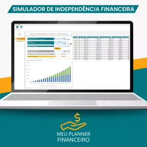 Imagem de capa para o Curso online Simulador de Independência Financeira - Meu Planner Financeiro BR