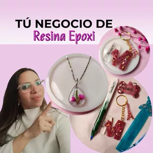 Imagen de portada para Curso online Tu Negocio de Resina Epoxi 