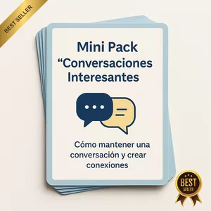 Imagen de portada para Curso online Mini Pack "Conversaciones Interesantes"
