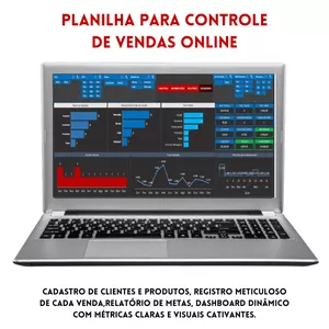 Imagem de capa para o Curso online Planilha Controle de Vendas Online para Multiplataformas