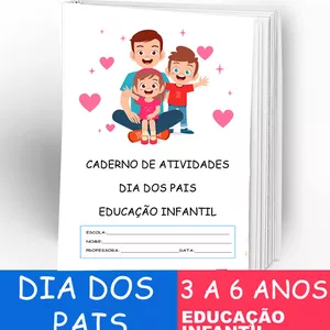 Imagem de capa para o Ebook ATIVIDADES INFANTIL DIA DOS PAIS