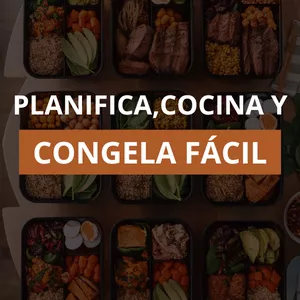 Imagen de portada para Curso online Planifica, Cocina y Congela Fácil