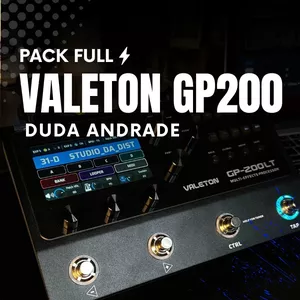 Imagem de capa para o Curso online Pack Full Valeton GP200 [Duda Andrade]