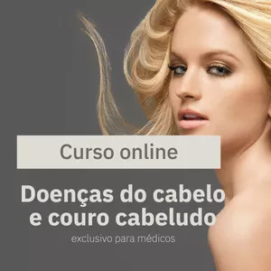 Imagem de capa para o Curso online Doenças do Cabelo e Couro Cabeludo