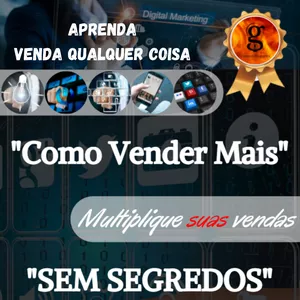 Imagem de capa para o Ebook APRENDA COMO VENDER MAIS