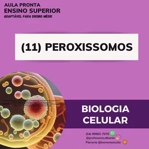 Imagem de capa para o Ebook Peroxissomos - Aula pronta