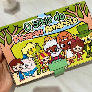 Imagem de capa para o Ebook Livro 3D - O Sítio do Pica-Pau Amarelo 