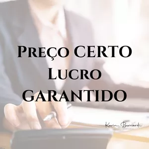 Imagem de capa para o Curso online Preço Certo Lucro Garantido