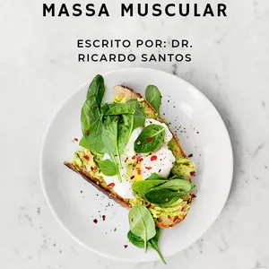 Imagem de capa para o Ebook 10 receita para ganhar massa muscular