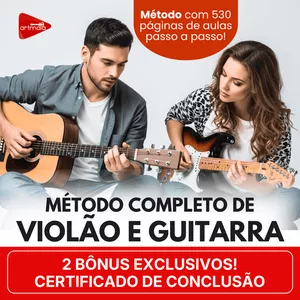 Imagem do curso Método Completo de Violão e Guitarra 