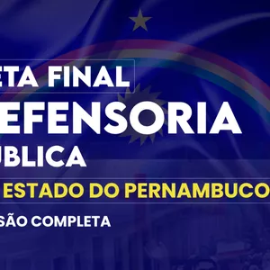 Imagem de capa para o Curso online RETA FINAL DPE/PE (VERSÃO COMPLETA)