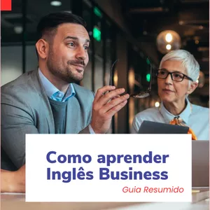 Imagem de capa para o Ebook Como Aprender Inglês Business