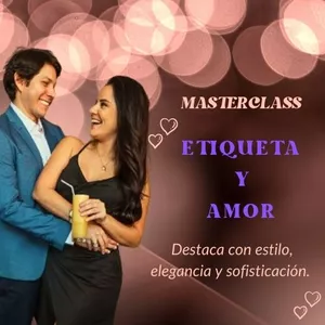 Imagen de portada para Curso online Masterclass "Etiqueta y Amor"