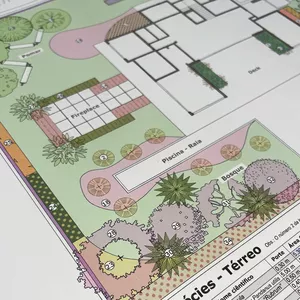 Imagem de capa para o Curso online Símbolos de paisagismo para SketchUp Layout