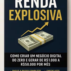 Imagem de capa para o Ebook renda extra explosiva 
