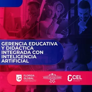 Imagen de portada para Curso online Gerencia Educativa y Didáctica Integrada con Inteligencia Artificial