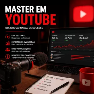 Imagem do curso MASTER EM YOUTUBE