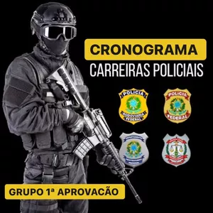 Imagem do curso Cronograma de Estudos para Carreiras Policiais