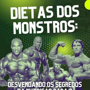 Imagem de capa para o Ebook Dietas dos Monstros: Revelando os Segredos da Nutrição para um Corpo de Sucesso