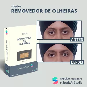 Imagem de capa para o Curso online Shader Removedor de Olheiras para o Meta Spark Studio