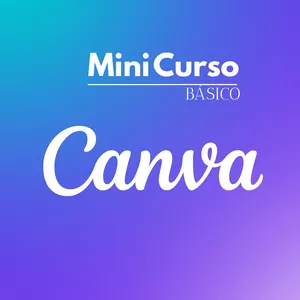 Imagem de capa para o Curso online Mini Curso basic Canva 