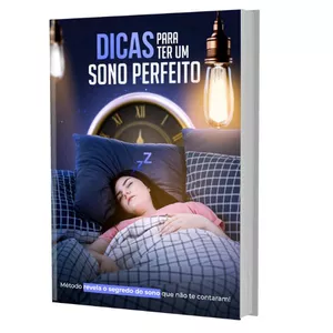 Imagem de capa para o Ebook Dicas Para Ter Um Sono Perfeito