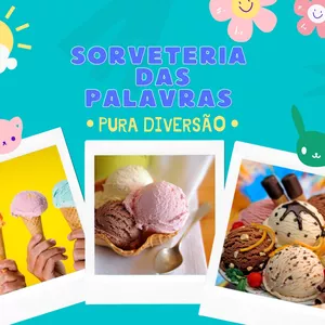 Imagem de capa para o Ebook Sorveteria das palavras