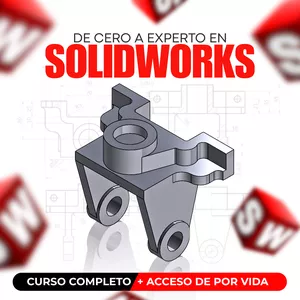 Imagen de portada para Curso online Curso de SolidWorks desde Cero