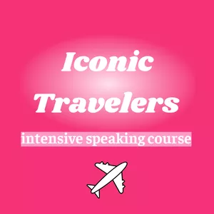 Imagem principal do produto Iconic Travelers - aprenda Inglês para viagens e explore o mundo! 