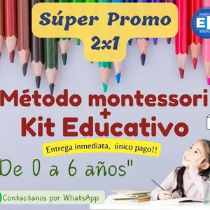 Imagen de portada para Curso online Kit educativo + Montessori