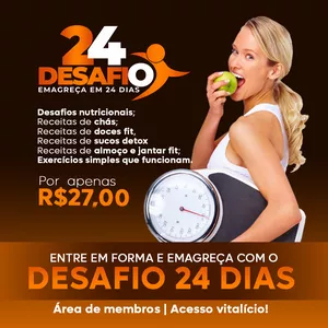 Imagem de capa para o Ebook DESAFIO DE 24 DIAS