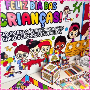 Imagem de capa para o Ebook KIT DIA DAS CRIANÇAS EDUCAÇÃO INFANTIL