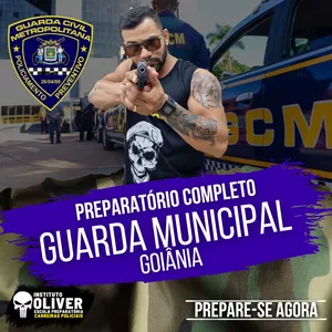 Imagem do curso 👮‍♂️ Preparatório Completo GUARDA MUNICIPAL de Goiânia 👮‍♂️ GCMGO - Instituto Óliver