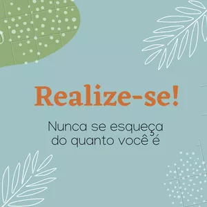 Imagem de capa para o Curso online Realize-se - Nunca se esqueça do quanto você é!