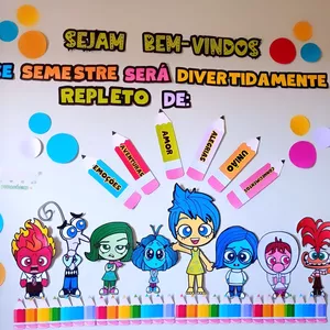 Imagem de capa para o Ebook Painel Volta Aulas Divertidamente 